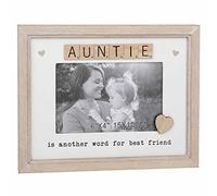 Joe Davies Cadre photo Scrabble Sentiments 15,2 x 10,2 cm - Auntie