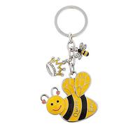 Joe Davies Equilibrium Snazzy Style Porte-Clés en Émail Breloque Bourdon Queen Abeille