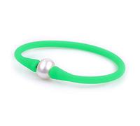 JOE FOREMAN Bracelet extensible en caoutchouc de silicone pour demoiselle d'honneur 11 mm, 11mm, Perle en silicone, Perle
