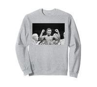 Joe Frazier Boxer Pesée Combat Of The Century Muhammad Ali Sweatshirt