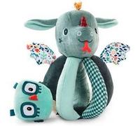 Joe le dragon hochet a poignees Multicolore G
