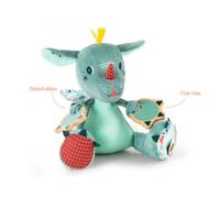 Joe le dragon - Peluche multiactivités pour éveil sensoriel