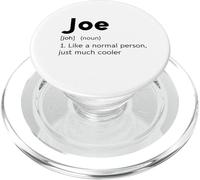 Joe Nom Définition Garçons Drôle Cool Personne Normale Joseph PopSockets PopGrip pour MagSafe