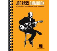 Joe Pass Omnibook Jazz Guitar Solos For C Instruments 33 Transcriptions With Standard Notation And Guitar Tablature Sheet Music For Improvisation And Study Jazz Songbook For Musicians