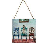 Joe Ramm - Tableau "Musical Chairs", en bois PM2670 (taille unique) (Coloré)