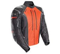 Joe Rocket 1651-5705 Atomic Veste de moto en textile pour homme (Orange, XL)