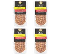 Joe & Seph's - Popcorn au Caramel Saveur Marmite | Fabrication Artisanale au Royaume-Uni avec du Marmite | Végétarien | 100% d'Ingrédients Naturels - 4 x 80 g