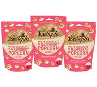 Joe & Seph's White Chocolate & Raspberry Popcorn Bites 3 Pack - Chocolate Popcorn 63g
