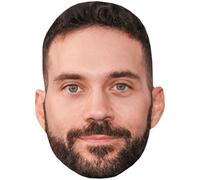Joe Vulpis (Beard) Big Head. Masque plus grand que nature.