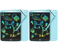 JOEAIS Tablette d'écriture LCD 10 Pouces, Tablette Graphique Enfant Dessin pour l'apprentissage, Le gribouillage et la Prise de Notes, Cadeaux de Noël et d'anniversaire pour Garçons et Filles (Bleu)