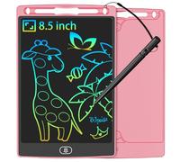 JOEAIS Tablette Enfants Dessin LCD 8,5 Pouces, Tablette Graphique Ecriture Portable pour écrire à la Main, Gribouiller et Dessiner, Cadeau Ardoise Magique Jouet Parfait pour Garçons et Filles (Rose)