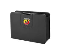 JOEBO Organisateur Suspendu de Voiture, boîte de Rangement de Porte de Voiture, Poubelle de Voiture pour Abarth 124 Spider 500 595 695 Punto,Black