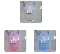 JOEBO Souris sans Fil, Souris Optique sans Fil USB 2,4 G for Ordinateur Portable, Souris Lumineuse avec récepteur, Transparent Ultra Fin, Niveaux 1200 DPI - Super économie d'énergie 1 pièce/8