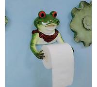 Joeesun Creative Grenouille Porte-Rouleau de Papier hygiénique Carton Livraison Punch Gratuit WC Papier hygiénique boîte Titulaire Porte-Rouleau-foncé