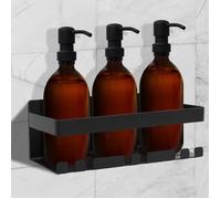 Joeji’s Shower Shelf Caddy Basket - Acier inoxydable Self 3M Adhesive No Drill Wall Mounted Shelf