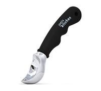 Joeji's Kitchen Cuillère à Glace avec Professionnelle en Acier Inoxydable - Manche Anti-dérapant - Noir