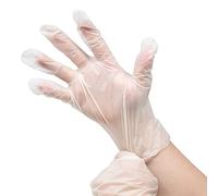 joeji's Kitchen Lot de 100 gants jetables jetables pour aliments - Gants écologiques à usage unique sans latex - 100% compostables et neutres en CO2