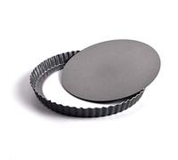 joeji's Kitchen Moule à tarte anti-adhésif 22 cm | Parfait pour tarte, quiche, gateau | Plat a tarte à fond amovible