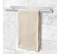 Joeji's Kitchen Porte Serviette Mural Salle de Bain 19cm - Barre Seche Serviette - Porte-Serviettes Acier INOX - Auto Adhésif 3M Solide sans perçage