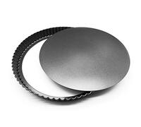 Joejis Non-Stick Tart Pan 28 cm Perfect for Tart Quiche Cake Tart Dish with Removable Bottom…