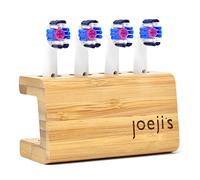 Joejis Porte Brosse à Dents Electrique - Bambou Incurvé Support Tete Brosse a dent Convient à Oral-B et la Plupart des Tailles de tête de Rechange