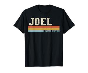 Joel Rétro Vintage Hommes Enfants Garçons Prénom T-Shirt