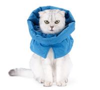 JOERBABU Collier de convalescence coupe-vent pour chat - Pratique et réglable - En forme de cône - Conçu pour aider à guérir après