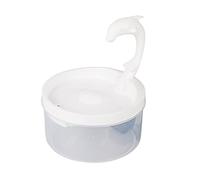 JOERBABU Fontaine à eau pour chat automatique et animal domestique - Distributeur d'eau silencieux - Fenêtre d'eau avec nuit pour