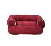 JOERBABU Lit pour animal domestique avec coussin amovible doux et beau panier pour chien Canapé coussin amovible