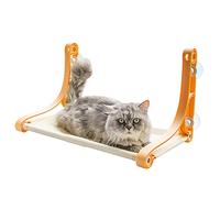 JOERBABU Lits suspendus de couleur unie pour animaux domestiques - Charge maximale : 22,5 kg - Pour perchoir à chat d'intérieur - Perchoir de fenêtre pour bain de soleil et sieste