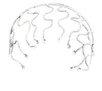 JOERBABU Medusa Serre-tête Serpent en cristal pour mariage Chaîne de tête Serpent Strass Bandeau MedusaCrown