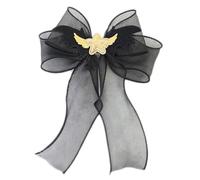 JOERBABU Serre-tête, chapeau de sorcière en dentelle pour Halloween, pince à cheveux, chapeau conique, épingle à cheveux, accessoire photo de sorcière