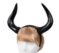 JOERBABU Serre-tête cornes de diable pour Halloween, serre-tête pour tour de tête de 55 à 60 cm