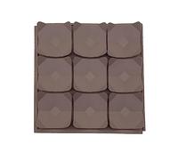 JOERBABU Tapis à lécher carré en silicone pour animal domestique - Mangez lentement - Ventouses - Distributeur de tapis d'alimentation pratique pour animaux de compagnie