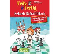 Jörg Hilbert Bj Fritz & Fertig Schach-Rätsel-Block: Kombinieren für Sieg (Relié)