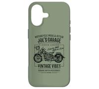 Joe's Garage Design Moto Vintage pour Le nom Joe Coque pour iPhone 17