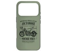 Joe's Garage Design Moto Vintage pour Le nom Joe Coque pour iPhone 17 Pro