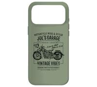 Joe's Garage Design Moto Vintage pour Le nom Joe Coque pour iPhone 17 Pro Max