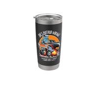 Joe's Hotrod Garage Voiture classique Joe Design Gobelet isotherme en acier inoxydable double paroi