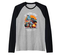 Joe's Hotrod Garage Voiture Classique Joe Design Manche Raglan