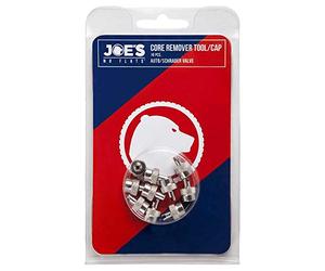 Joes Lot de 10 Bouchons de Valve Schrader sans Plats