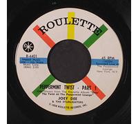 JOEY DEE & STARLITERS - peppermint twist 45 rpm single
