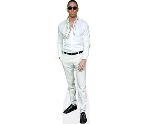 Joey Essex (White Shirt) Silhouette en Carton Taille Mini