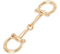 Joez Wonderful Clip pour anneau d'écharpe, large bande de chaîne épaisse en soie, clips de châle, fermoir d'écharpe, épingle à écharpes, Normal, metal, Sans pierre précieuse