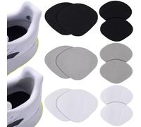 Joez Wonderful Lot de 6 paires de patchs de réparation de chaussures, autocollants à l'intérieur de baskets pour trous, kit de réparation en maille, doublures de talon pour talons hauts et chaussures