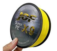 Jof X9/X12 500m 300m Ligne De Pêche Tressée 9/12 Brins Multicolore Multifilament Eau Salée Pe Ligne 20 24 35 40 50 65 80lb.X9 Yellow.300m 0.147mm