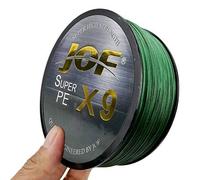 Jof X9/X12 500m 300m Ligne De Pêche Tressée 9/12 Brins Multicolore Multifilament Eau Salée Pe Ligne 20 24 35 40 50 65 80lb.X9 Green.300m 0.147mm