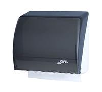 Jofel - Distributeur d'essuie-mains, Distributeur d'essuie-mains pour le visage, Distributeur d'essuie-mains muraux, 400 essuie-mains en zigzag ou rouleau de 90 m Boîtier ABS, Azur AH46000