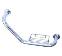 Jofel Aw11300 Manillón Angle avec porte-savon, Laiton chromé, DE luminosité