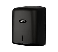 Jofel - Distributeur de Papier en Rouleau jusqu'à 205mm de mèche Continue, Rouleau spécial pour Distribution Centrale, hygiène maximale, boîtier ABS, Value AG47600-MT, Noir Mat